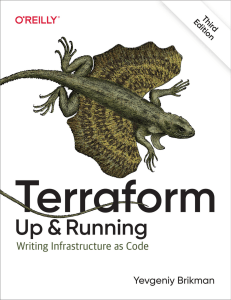 Brikman Y. Terraform. Up and Running. Writing...as Code 3ed 2022