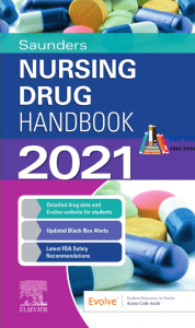 [libribook.com] Saunders Nursing Drug Handbook 2021 1st Edition