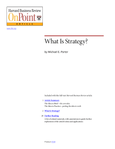 (LECTURA EN INGLES) 1 what is strategy