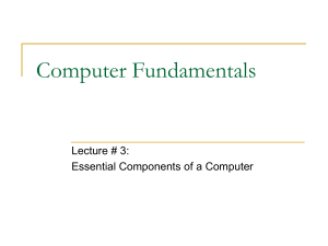 COmponents of Computer