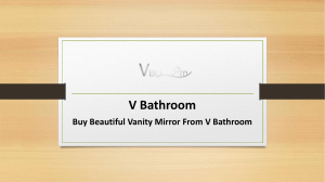 Buy Beautiful Vanity Mirror From V Bathroom