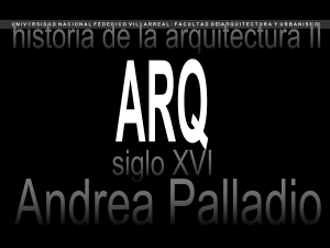 Clase 2 - Andrea Palladio