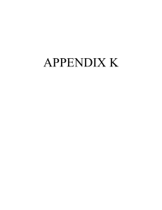 APPENDIX-K