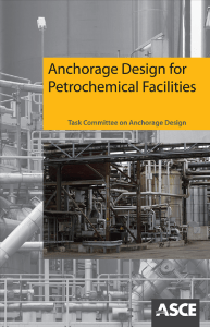 Anchorage Design For Petrochemical Facilities