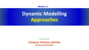 Module3 1 Posible Aproches for solving ODEs  prerequisite for First Principle