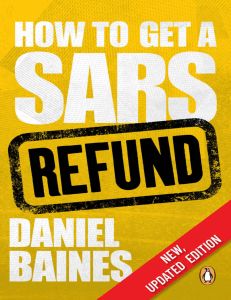 Daniel Baines - How to Get a SARS Refund