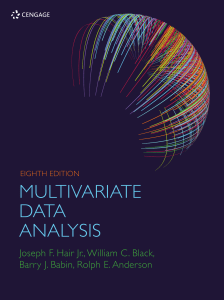 Multivariate Data Analysis - Joseph F. Hair Jr, William C. Black, Barry J. Babin, Rolph E. Anderson