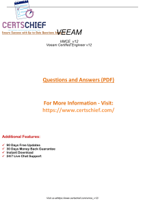 Vmce V12 Dumps Download Pdf Questions Answers