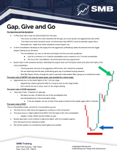 Gap Give and Go Cheat Sheet