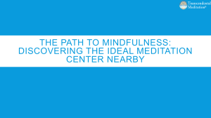 path to mindfulness