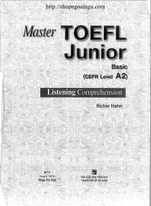 Master TOEF Junior basic listening