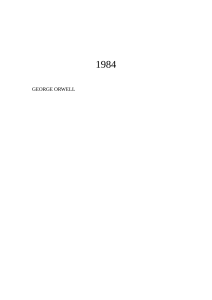 1984 Autor George Orwell