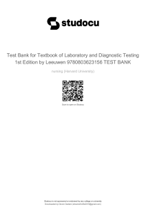Leeuwenlaboratory-and-diagnostic-testing-1st-edition-TestBank