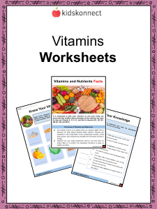 Vitamins-Worksheets-Sample