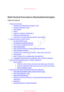 Well Control Formulas.oil.com