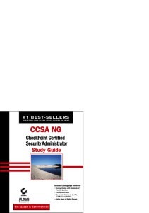 CCSA NG  Check Point Certified Security Administrator Study Guide ( PDFDrive )