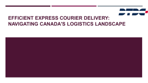 Efficient Express Courier Delivery: Navigating Canada's Logistics Landscape