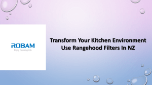 Transform Your Kitchen Environment Use Rangehood Filters In NZ