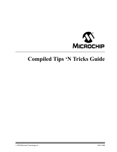 PIC Microcontroller Tips 'n Tricks