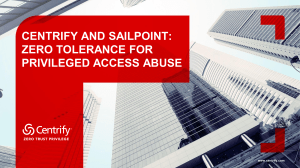 Centrify and SailPoint Better Together (1)