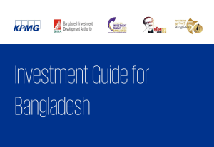 KPMG 2022 Investment Guide Bangladesh