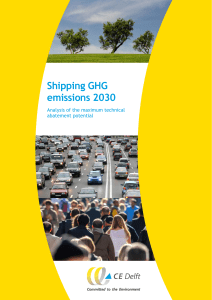 CE Delft 230208 Shipping GHG emissions 2030 Def