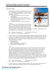 Maternal Child Nursing Care 7th Edition Test Bank