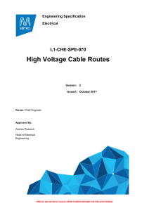 A1347 - High Voltage Cable Routes