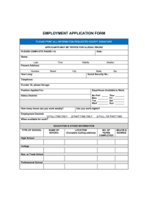 Employment Application Form Template   Business-in-a-Box™
