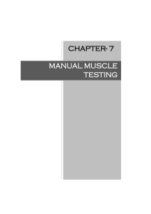 1.MANUAL MUSCLE TESTING