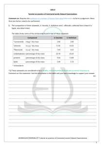 Commend words practice work sheet unit 4