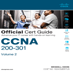 2. CCNA 200-301 Official Cert Guide, Volume 2