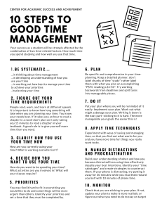 10 STEPS TO GOOD TIME MANAGEMENT 1645710277 2022-02-24 13 44 47