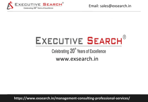 Management Consulting Recruitment Firms in Delhi
