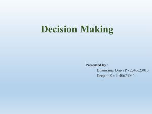 9 Decision Making 
