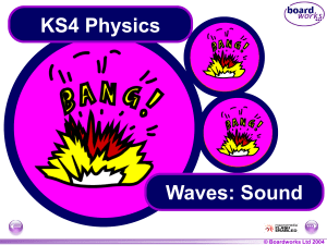 KS4 Waves - Sound (1)