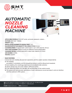 SMT SOLID HIGH Automatic Nozzle Cleaning Machine