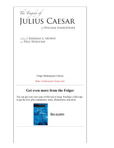 julius-caesar PDF FolgerShakespeare
