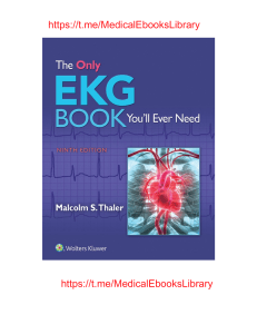 The Only EKG Book 