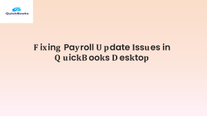 Technical Solution For payroll updates issue in QuickBooks