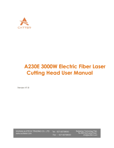 Fiber Laser Head Acutter A230E