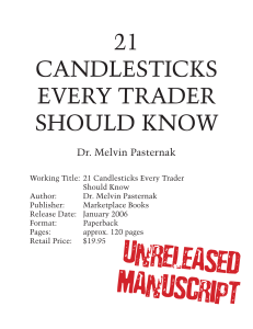 Candlesticks Every Trader Should Know (2006)