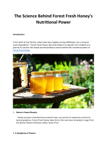 The Science Behind Forest Fresh Honey