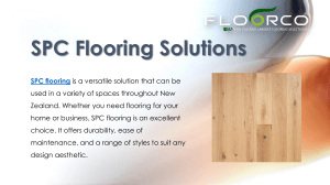 SPC Flooring Solutions For Every Space in New Zealand