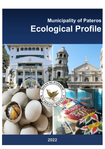 2022 Pateros Ecological Profile