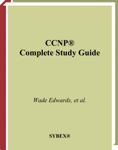 Sybex CCNP Complete Study Guide 2005