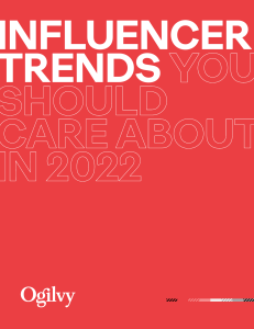 Influencer Trends 2022