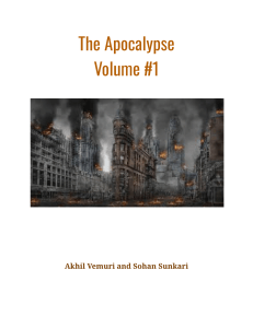 Story  The Apocalypse Vol.1