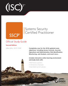 sscp study guide 2019