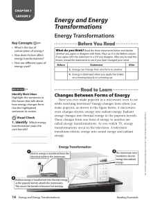 Energy-and-Energy-Transformations
